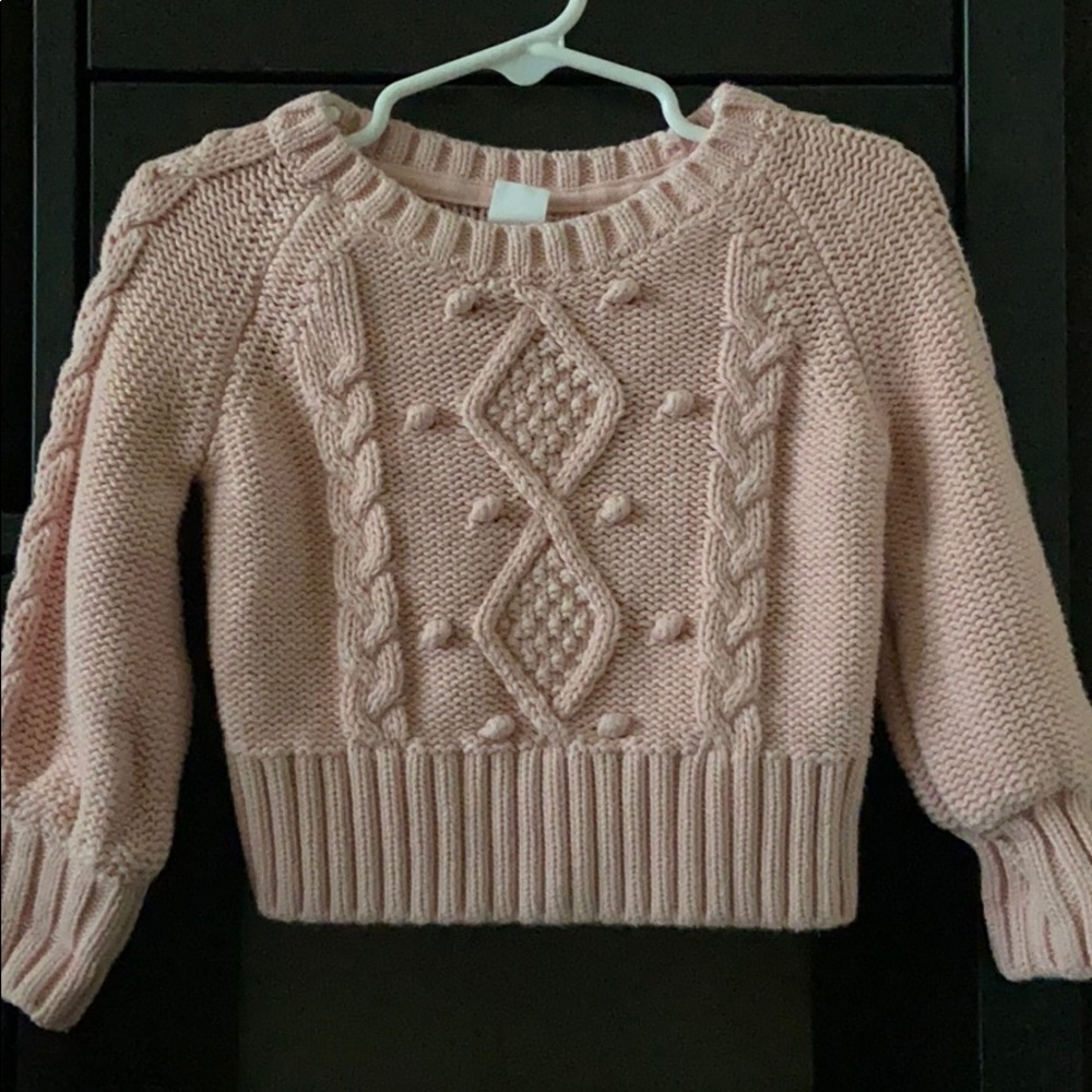 Zara pink pullover sweater